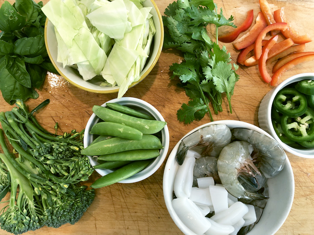 Coconut Shrimp Ingredients