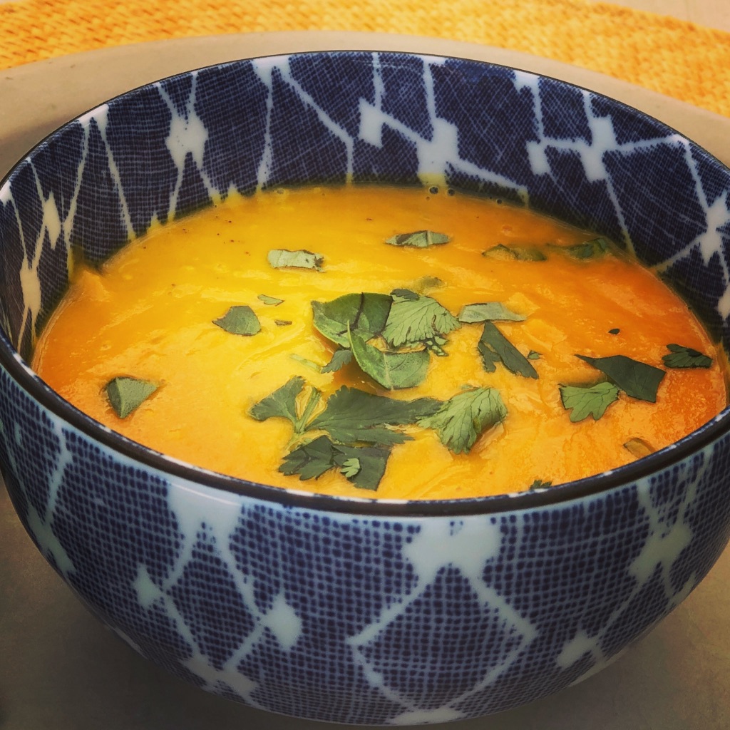 Spicy Thai Carrot Soup