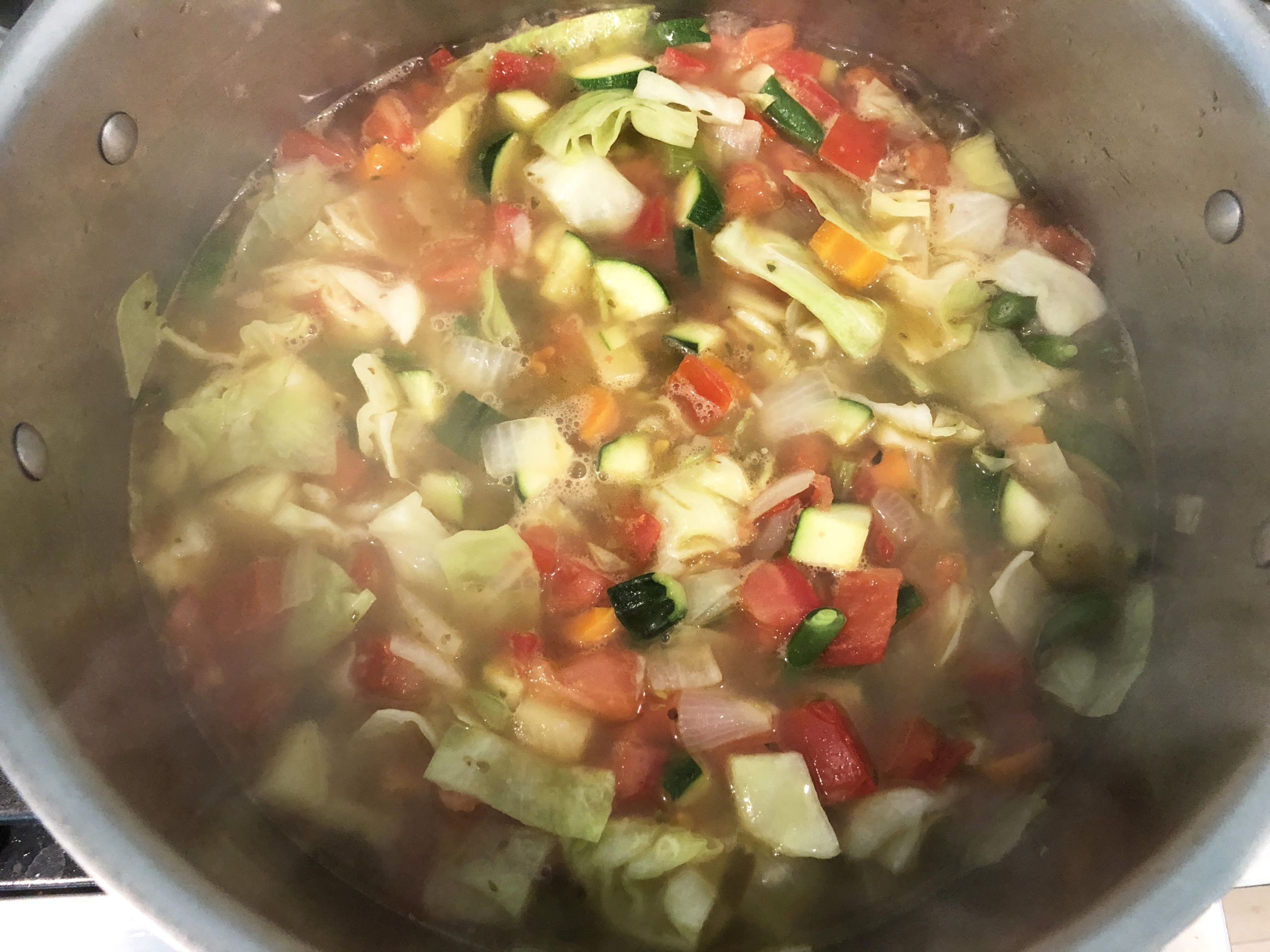 Minestrone vegetables