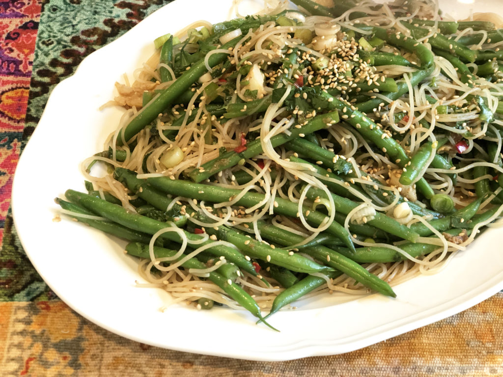 Green Beans and Glass Noodles