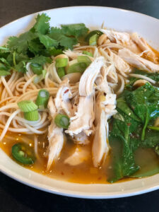 Asian-Style Chicken Soup
